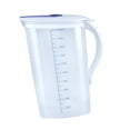 thumbnail image 1 of Bebada de jarra de agua lanzador 2000 ml con tapa y boquilla de gran capacidad que medía botella de agua fría para restaurante, 1 of 9