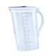 thumbnail image 1 of Jarra de jarra de agua jarra 2000ml jugo de tetera recipiente jugo jarra botella de agua fría para cocinas leche para té helado para el hogar, 1 of 9