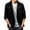 Black, variant on Mens Suede Shirts Long Sleeve Button Down Shacket Casual Work Western Regular Fit Shirt Jacket