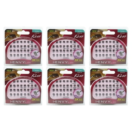 Kiss Envy Trio Short 30 Lashes Pack of 5