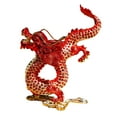 thumbnail image 2 of Estatuilla de Dragón BLESIY Aleación Rojo Decorativa, 2 of 8