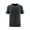 Dark Gray, variant on WRKEKC Men's Activewear Solid Color Quick Dry Crew Neck Short Sleeve T-Shirt for Gym Workout Training Exercises