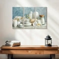 thumbnail image 2 of Elephant Stock White Spa Essentials Wall Art - Horizontal Multi Panel Canvas - Lobby Wall Decor - Wellness Multi Panel - White And Beige Decor - 23" x 14", 2 of 4