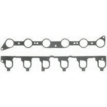 Lower and Upper Intake Manifold Gasket Set - Compatible with 1987 - 1996 Ford F-250 4.9L 6-Cylinder 1988 1989 1990 1991 1992 1993 1994 1995