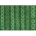 thumbnail image 1 of Ahgly Company Indoor Rectangle Oriental Emerald Green Modern Area Rugs, 5' x 8', 1 of 4