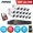 2TB, variant on ANNKE 16CH 1080P Outdoor CCTV Video Home Security 16PCS White Bullet Weatherproof Camera System Surveillance Kits With 2T Hard Drive Disk