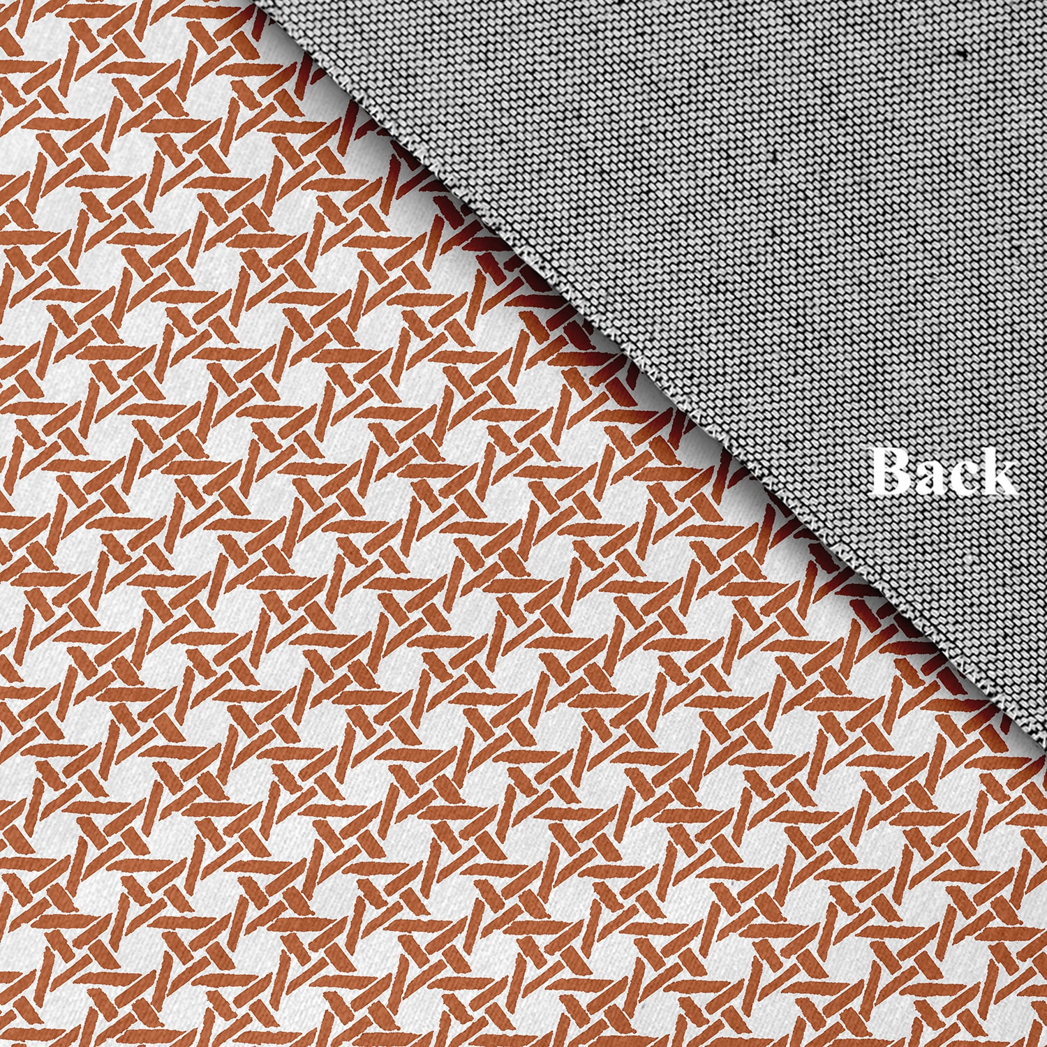 Simply Daisy 3' x 5' Nutmeg Rattan Geometric Rug