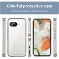 thumbnail image 2 of Case for Google Pixel 9A,Google Pixel 9A Case,Transparent TPU+PC Acrylic Protective Military Grade  Heavy Duty Protection Phone Case for Google Pixel 9A (Clear), 2 of 16