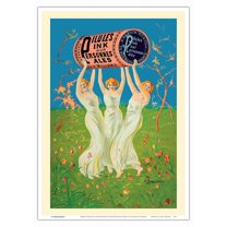 Pilules Pink Pills for Pale People (Pour Personnes Pâles) - Vintage French Advertising Poster by Leonetto Cappiello c.1910 - Master Art Print 10in x 14in