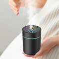 thumbnail image 2 of Travel Humidifier,0.5L Small Plant Humidifier - Mister Lasting Filter Auto-Off Timer Dispenser Purifier for Hotel Kids Travel Bathroom House, 2 of 8