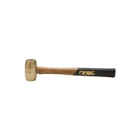 UPC: 0855707004024 | ABC Hammers ABC3BW 3 Lb. Brass Hammer With 15 In. Wood Handle