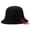 Black, variant on Women's Adult Vintage Woolen Basin Hat Warm Winter Cloche Cap with Leaf Applique Decor Elegant Fashion Headwear for Outdoor Travel Everyday Casual Apparel