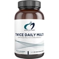 thumbnail image 1 of Suplemento Twice Daily Multi Designs for Health Multivitamínico sin Hierro con Folato Cuatrifólico para Adultos 120 Cápsulas Vegetarianas designs for health DFH-853345, 1 of 2