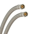 thumbnail image 2 of Eastman 48078 Braided Stainless Steel Faucet Connector, 3/8 inch Comp, 36" Length, 0, 2 of 5