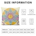 thumbnail image 5 of BANET Double-Sided Printing Short Plush Pillow Case Pillow Cover for Bed Simple and Opulence Short Plush Sheets Modern Room Decor 22x22in, 5 of 5