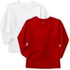 Garanimals - Baby Boys' Long-Sleeve Crew Tees, 2-Pack