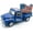 Blue, variant on 4th of July Decorations - Patriotic God Bless USA Truck Figurine Decor for Home, Office - Memorial Day Red White and Blue Table Centerpiece - 250th 250 Years Anniversary of America Merchandise