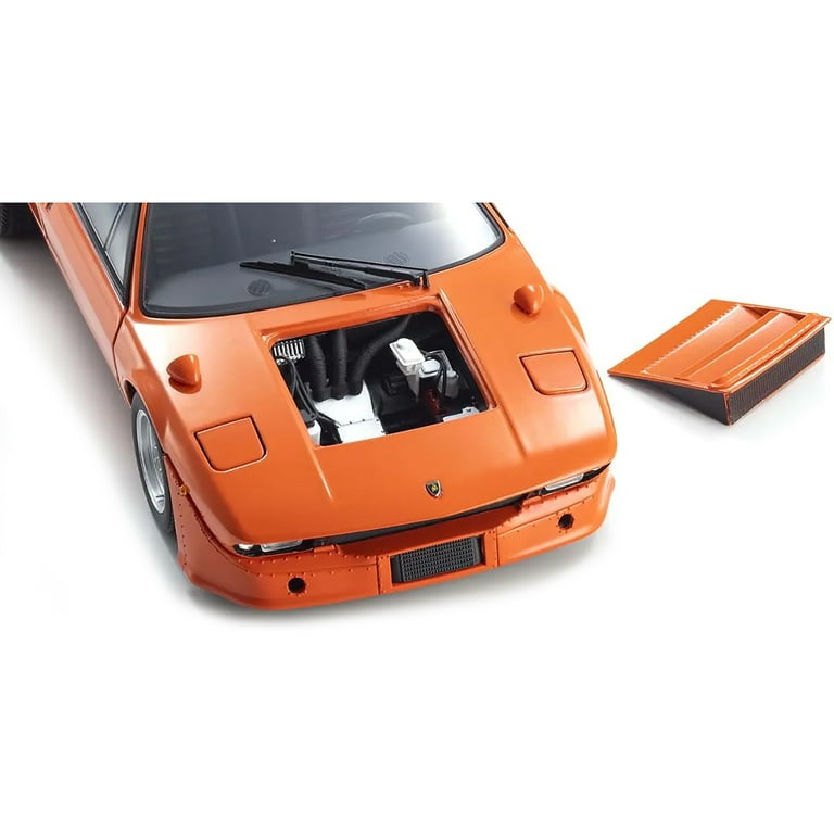 【2024最新作】 Lamborghini Urraco Rally Orange 1/18 Diecast Model Car by 乗用車