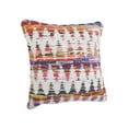 thumbnail image 5 of Ox Bay Cailee Chevron Throw Pillow, 20" x 20", White and Multicolored, 5 of 9