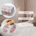 thumbnail image 7 of Lahome Decor 3'x5' Washable Rug for Bedroom, Vintage Area Rug for Dorm Room, Indoor Soft Distressed Floral Throw Rugs Non-Slip Backing for Entryway Farmhouse Kitchen Kids Playroom,pink, 7 of 7