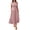 Dusty Pink, variant on Women's Single Shoulder Dress with Pockets 65% viscose 35% polyester Stretchy Dress Everyday Comfort Casual Wear