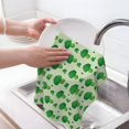 thumbnail image 6 of Kitchen Towels - Broccoli 1 Absorbent Quick Drying Dish Towels for Kitchen Drying, Cute Funny Soft Hand Towels for Kitchen Decor with Lanyard, 6 of 7