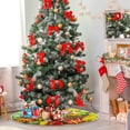 thumbnail image 4 of FMSHPON Easter Colorful Happy Easter DecorationEggs Xmas Christmas Tree Skirt Stand Mat for Holiday Party Decoration Indoor Outdoor 48 inches, 4 of 6