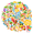 2A, variant on 35pcs-50pcs Tropical Stickers Summer Vacation Stickers Beach Fun Stickers for Suitcases Laptops Guitars