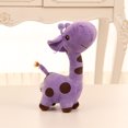 thumbnail image 1 of Jirafa de peluche suave para niños, muñeco de peluche de animales, regalo de cumpleaños, 1 of 6