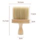 thumbnail image 2 of Cerdas de nailon suaves, área de cerdas ancha - Mango de madera exclusivo - Accesorios para corte de cabello, peinado y barbería, 2 of 5