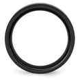 thumbnail image 2 of Chisel Ceramic Black Beveled Edge 8mm Brushed and Polished Band, 2 of 7