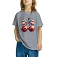 thumbnail image 5 of GERsome Kids American Flag Shirts Toddler Boys Girls 4th of July T-Shirts Summer Patriotic Tee Tops Independence Day Short Sleeve, 4-5 Years, 5 of 6