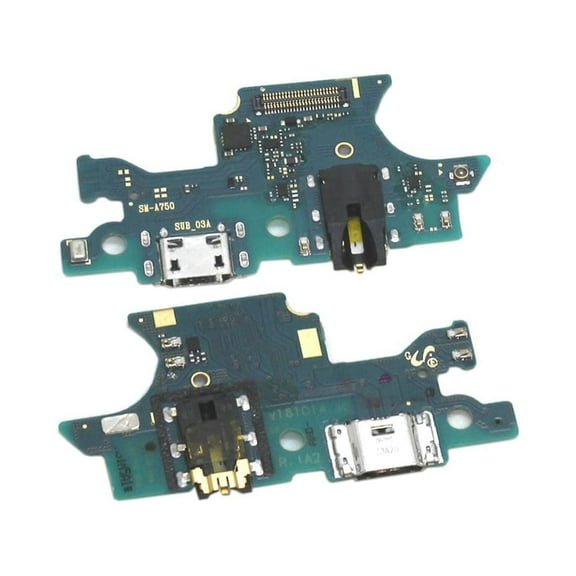 Replacement Charging Port PCB With Headphone Jack   Microphone Flex Compatible With Samsung Galaxy A7 (2018) A750