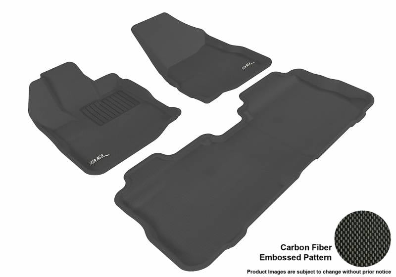 3d Maxpider 2010 2017 Gmc Terrain 1st Row 2nd Row Kagu Carbon Fiber Embossed Pattern Black Floor Mat L1gm00501509 Walmart Com