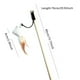 thumbnail image 2 of Juguete interactivo para gatos con plumas y palo de madera. Estimula los instintos naturales., 2 of 3