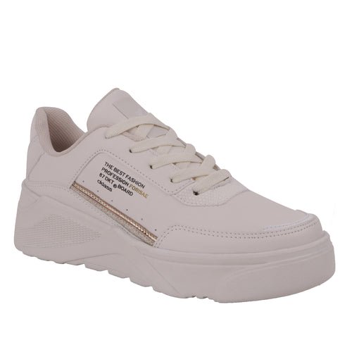 298-42 Tenis Casual Sneakers Perla Mujer Cklass 298-42