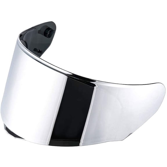LS2 Stream/Rapid Visor Street Motorcycle Helmet Accessories - Silver Iridium / One Size