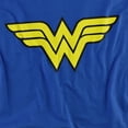 thumbnail image 2 of DC Wonder Woman Logo Women's T Shirt, Royal, Large, 2 of 6