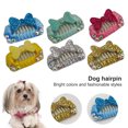 thumbnail image 3 of Cat Dog Hair Accessories, Pet Cat Dog Hair Bows Clips, Pet Hair Barrettes Attractive Pet Headdress Stainless Steel Fashion Bow-knot Pet Hair Clips for Christmas Pet Hair Barrettes, 3 of 8