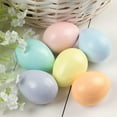 thumbnail image 4 of 24pc Pastel Painted Paper Mache Eggs - for Easter - Factory Direct Craft, 4 of 8