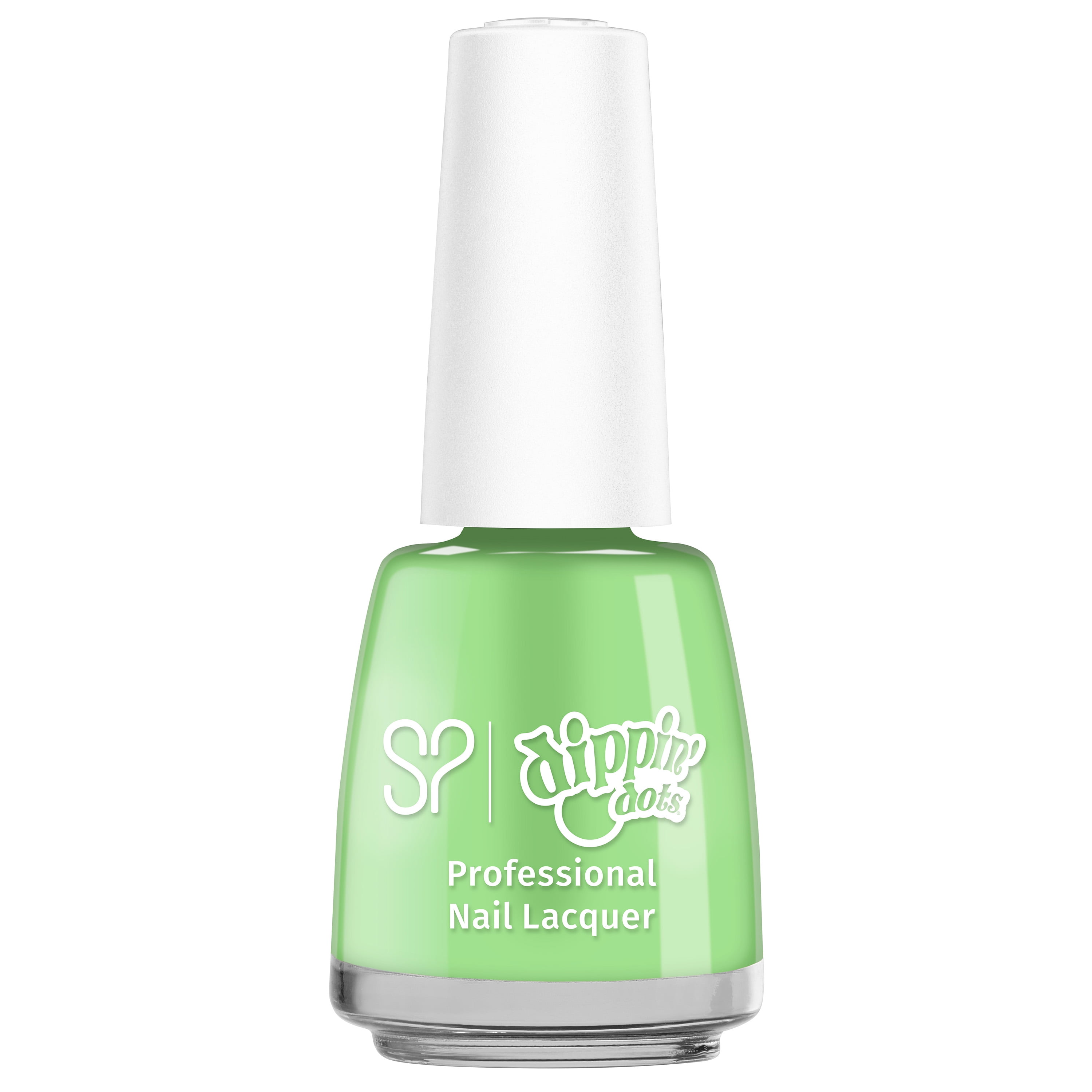 Salon Perfect X Dippin' Dots Nail Polish, Lime Ice, 0.5 oz