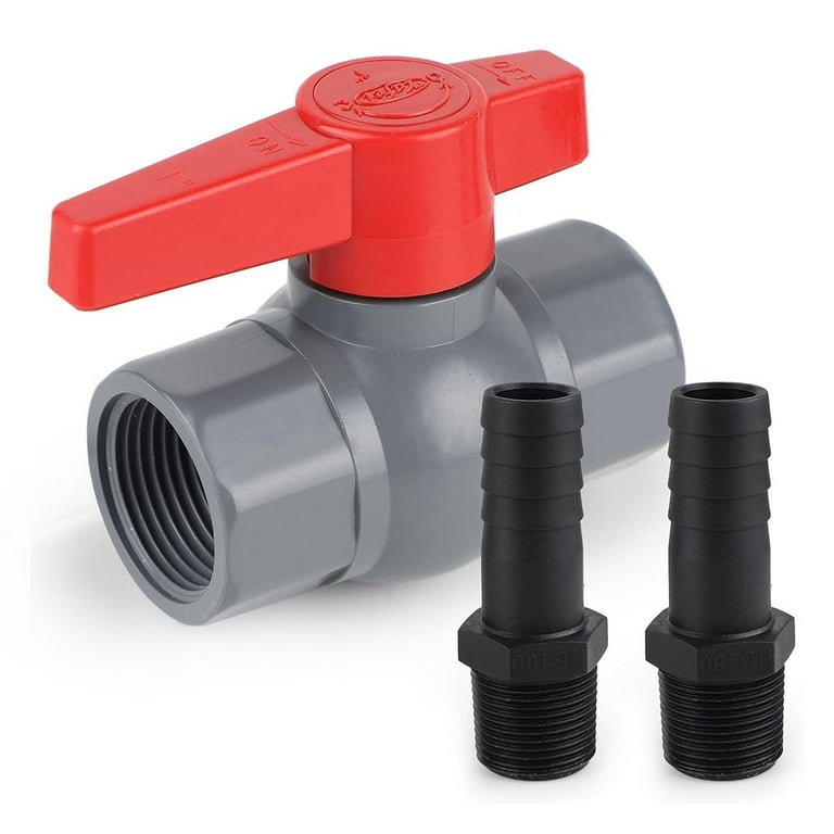 激安アウトレット通販 レディース Ball Valve Valve Pool Valve Shut-off PVC Connector Hose with Fittings