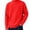 Red, variant on Babcutegg Big and Tall Mens Mock Neck Sweater Ribbed Knit Long Sleeve Soft Comfy Fall Winter Casual Pullover Sweaters Size L