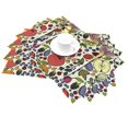 thumbnail image 2 of XMXT 1 Pcs Woven Placemats, Fruit Berry Graffiti Stain Resistant Anti-Skid Placemat for Kitchen Table, 12 x 18 inches, 2 of 6