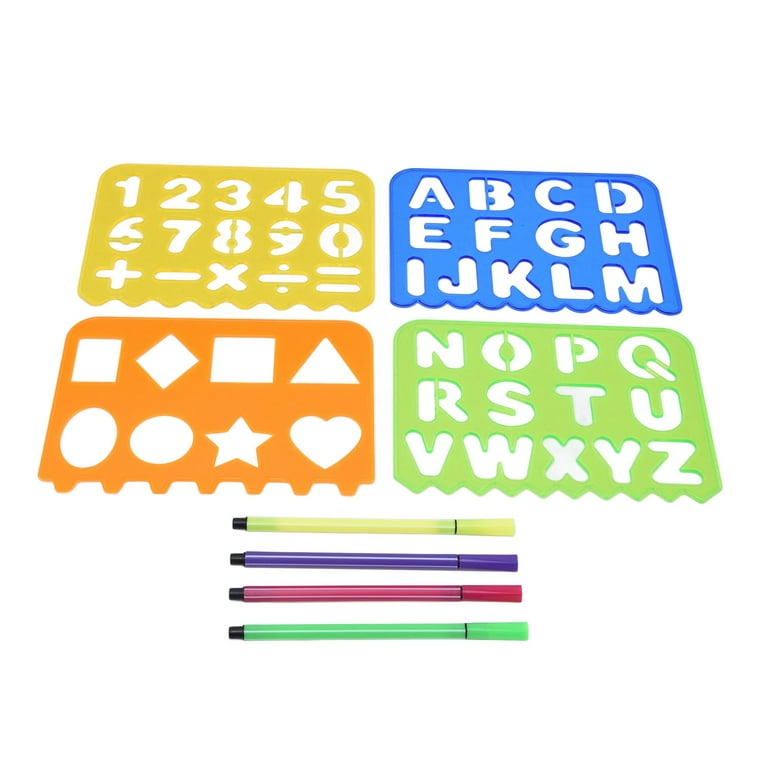 2NUL Drawing alphabet sticker set 