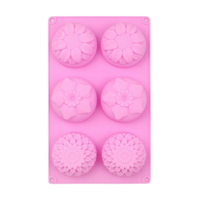 Silicone Soap Shaped Soap Suitable For Making Moisturizing Soap Cookies Chocolate Mooncakes Etc Photo Negative Resin Flowers Small Resin for Resin Bracelet Cheeks Paper Room Silicone Mat Cute Resin