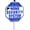 blue white, variant on Wowhub Home Security System Signs for Yard, Security Yard Signs with Stake, Protected By Home Security System Sign, 10"x 28", Metal