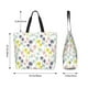 thumbnail image 5 of Fotbe Hawaiian Coconut Tree Bolsa Tote Estética de Lona con Estampado para Mujer - Bolsa Reutilizable de Hombro Casual para Vacaciones, Compras, Trabajo y Gimnasio, 5 of 8