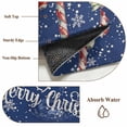 thumbnail image 6 of 6'x9' Area Rugs, Blue Birds Christmas Indoor Outdoor Area Rug for Living Room Bedroom, Xmas Winter Snowflake Washable Bathroom Rugs Kitchen Floor Carpet Mats Home Decor Aesthetic, 6 of 8