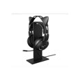 thumbnail image 4 of Soporte para auriculares Soporte para auriculares para juegos con base sólida y soporte flexible para auriculares, 4 of 5